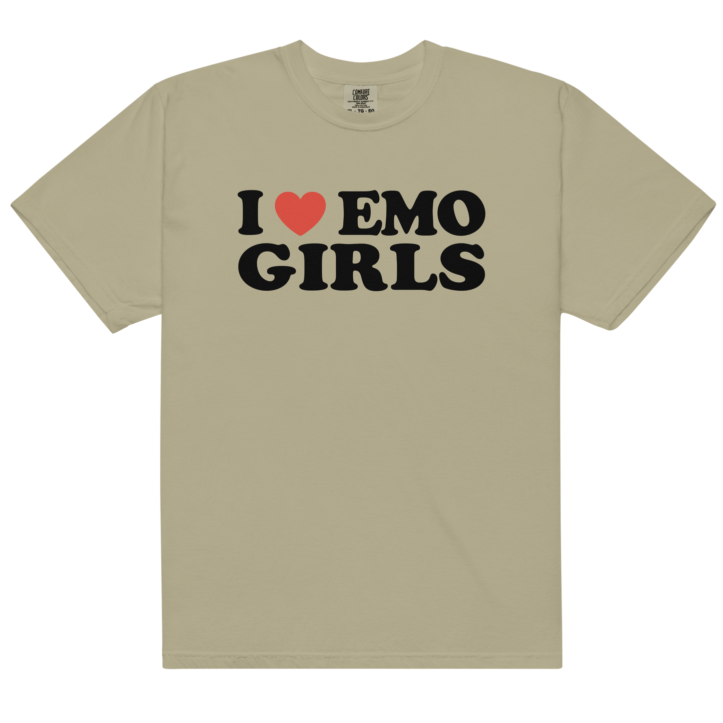 I Heart Emo Girl Comfy Tee